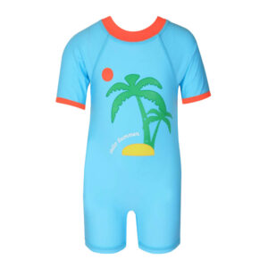 unbyop 23086 kids boys custom made swimwear one piece uv rashguard