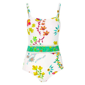 one piece custom logo swimwear